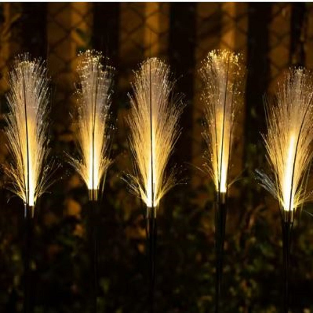 Modern Reed Waterproof Garden Flower Lamp Outdoor Decorative Fiber Optical Light (Pack of 10 with driver)-Garden Light-Lighting Hub-Lighting Hub