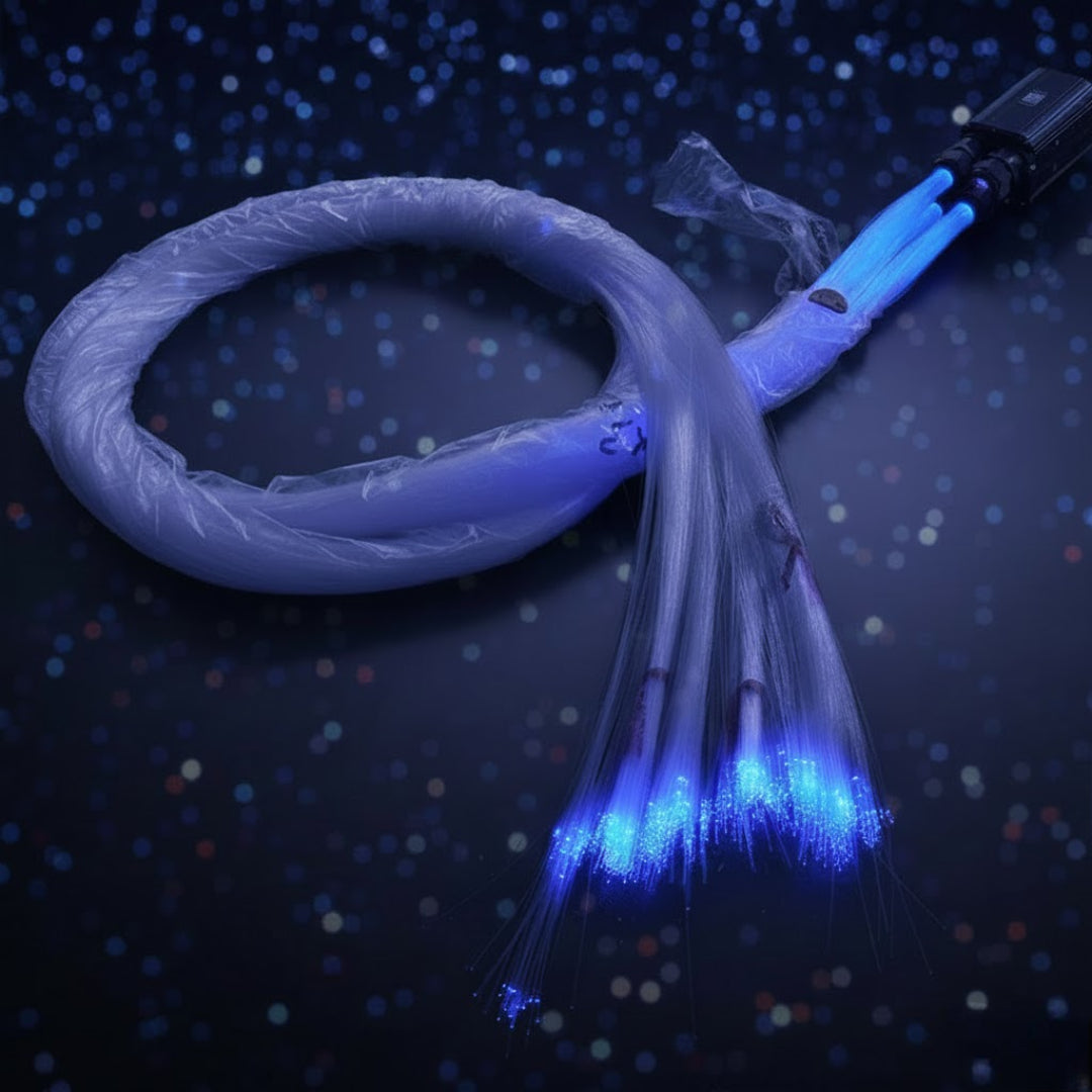 ESKA 30W 3 Heads Fiber Projector for Home,car,cinema,theater Ceiling Star Twinkle Engine With RF APP Control-light engine-Lighting Hub-Lighting Hub