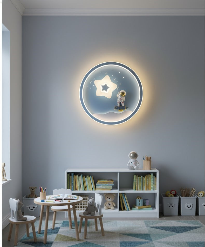 Modern LED Ceiling Light Aeroplane Shaped Lamp for Kids Bedroom AC Powered Indoor Mounted Lamp with Eye-Caring Surface-Other Interior Accessories-Lighting Hub-Lighting Hub