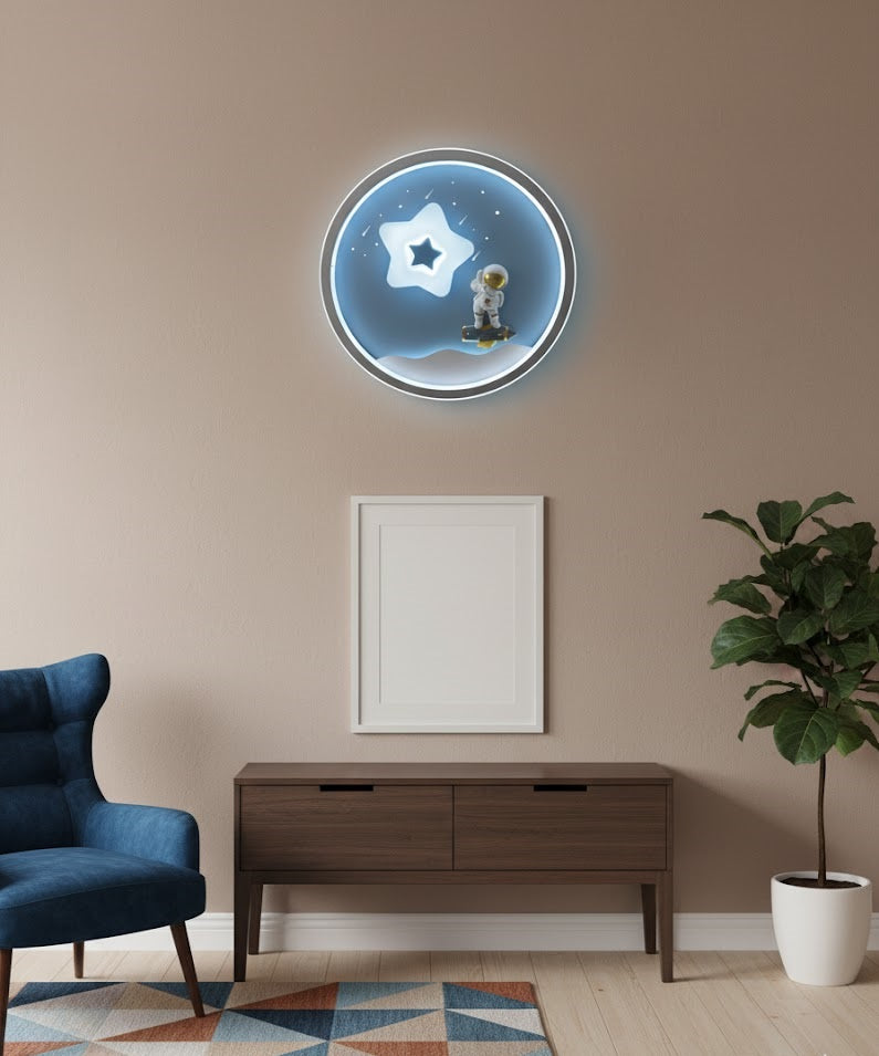 Modern LED Ceiling Light Aeroplane Shaped Lamp for Kids Bedroom AC Powered Indoor Mounted Lamp with Eye-Caring Surface-Other Interior Accessories-Lighting Hub-Lighting Hub