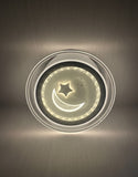 LED Ceiling Light Stars Moons Clouds Stars Round Indoor Lamp Two-color Iron Base Lamp Surface Mounted for Bedroom Hotel Office