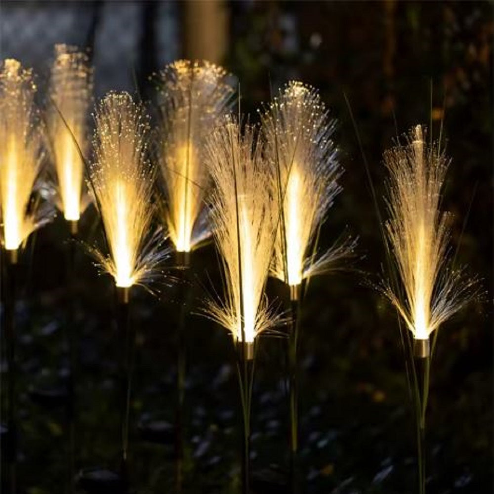 Modern Reed Waterproof Garden Flower Lamp Outdoor Decorative Fiber Optical Light (Pack of 10 with driver)-Garden Light-Lighting Hub-Lighting Hub