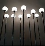 Street Park Garden Decorative 12V Led Fiber Optic Reed Flower Light for Landscape Flower Light Decorative Lights (Pack of 10 With Driver)