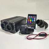 36W Dual Twinkle Effect RGBW+White APP+ Remote Optical Fiber Light Engine