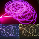 1.5MM/100M 0.06in PMMA Optic Fiber Light Cable Side Glow Diameter For Fiber Optical Lighting Decoration
