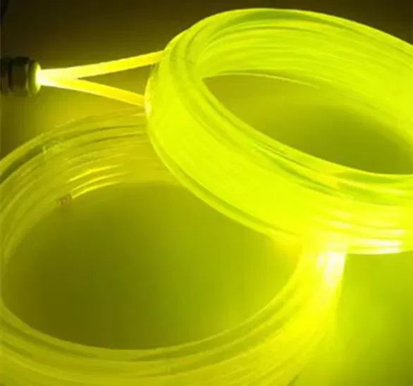 10MM/100MSide Glow Clear or Milky PMMA Optic Fiber Light Cable