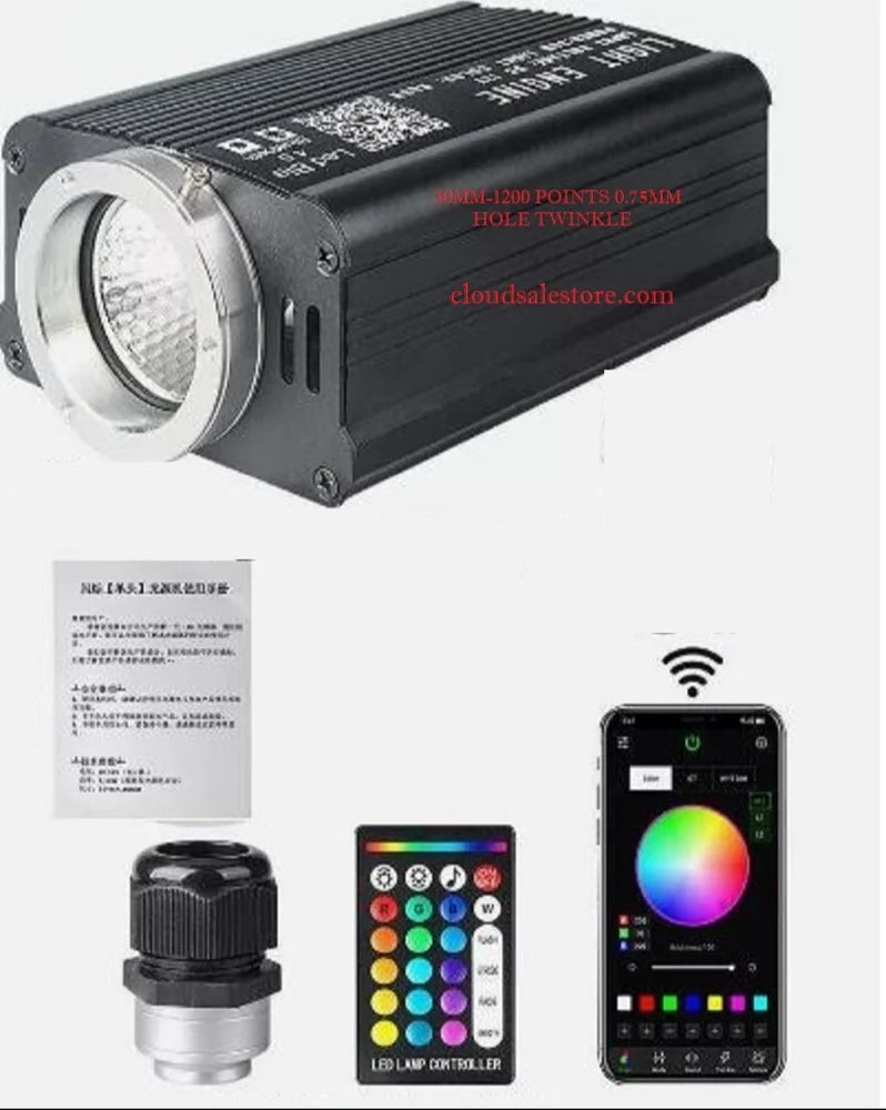 LED 36W Fiber Optic For Car & Home Roof Ceiling Star Light Kit