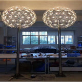 LED Warm White  dandelion lamp outdoor waterproof IP65 optical fiber lamp garden decorative lamp