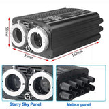 32W Light Engine Twinkle/Shooting App+ Remote Fiber Optic Light Kit 9.8ft/3m Length 0.5MM-500pcs, 0.75MM-800Pcs, 1MM-60pcs, 1.5MM- 40pcs for Car Starlight and Home(1400Pcs/3Meter)