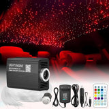 16WApp+ Remote Twinkle Fiber Optic Light Kit 9.8ft/3m 0.5MM-250Pcs, 0.75MM-300Pcs, 1MM-30Pcs, 1.5MM-20Pcs for Car Starlight and Home(600Pcs/3Meter)