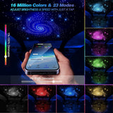16WApp+ Remote Twinkle Fiber Optic Light Kit 9.8ft/3m 0.5MM-200Pcs, 0.75MM-200Pcs, 1MM-30Pcs, 1.5MM-20Pcs for Car Starlight and Home(450Pcs/3Meter)