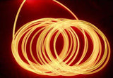 2.5MM/100M 0.09in PMMA Optic Fiber Light Cable Side Glow Diameter For Fiber Optical Lighting Decoration