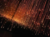 1.5MM 2296ft(700m) Diameter 0.06in(1.5mm) Sparking Sparkle Fiber Roll Sensory Side Waterfall Curtain Lighting