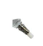 Metal & Crystal Fiber Optic End Fittings For End Glow Fibre Optical Starry Sky Star Lights Starlight Ceiling Lighting Decoration (Pack Of 10)