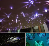 Metal & Crystal Fiber Optic End Fittings For End Glow Fibre Optical Starry Sky Star Lights Starlight Ceiling Lighting Decoration (Pack Of 10)