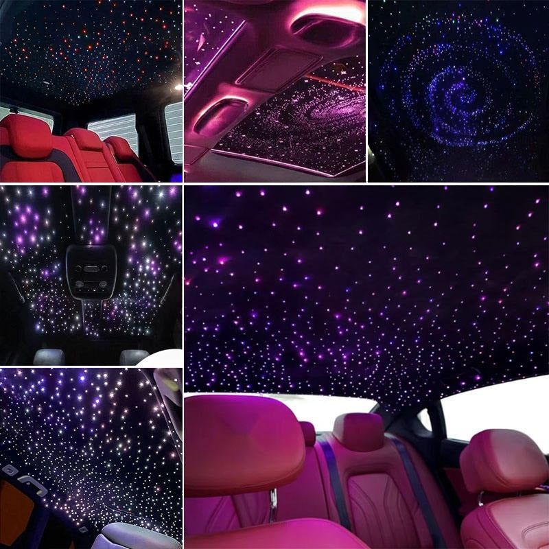 40W 4 Heads Fiber Projector for Home,car,cinema,theater Ceiling Star Twinkle Engine With RF APP Control-light engine-Lighting Hub-Lighting Hub