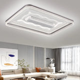 Decorative Ceiling Light Frame Crystal Border False Ceiling LED Panel Light For Living Room