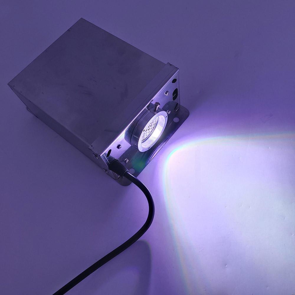 Mini 45W LED Fiber Optic Light Engine, Water-Resistant RGB Light Source with Sound Activation for Outdoor Trees, Pools, Indoor Waterfalls, Aquariums, Halloween & Christmas Decor-light engine-Lighting Hub-Lighting Hub